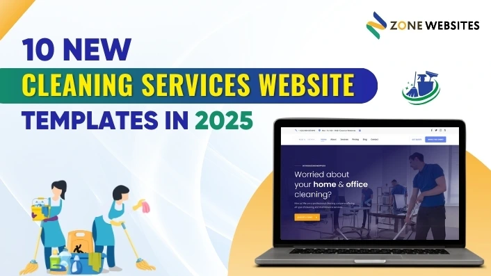 10 New Cleaning Services Website Templates in 2025