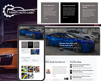 Car Service and Auto Repair Website Design