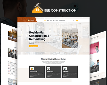 Home Repair and Maintenance Website Layout