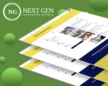 Online Education Website Design With Modern Touches