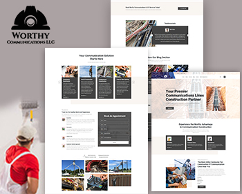 Ultimate Construction and Home Renovation Website Layout