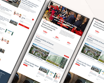 Construction & Real Estate Development Firm Website Design