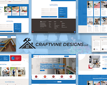 Home Renovation and Building Services Website Design