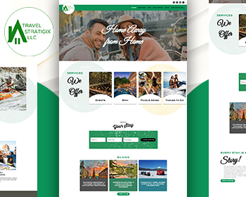 Online Hotel and Travel Booking Website Theme