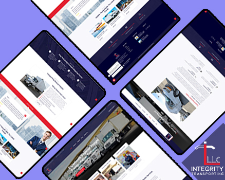 Premier Trucking & Logistics Service Website Template