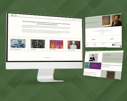 SEO-Friendly Website Theme for Artists and Painting Galleries