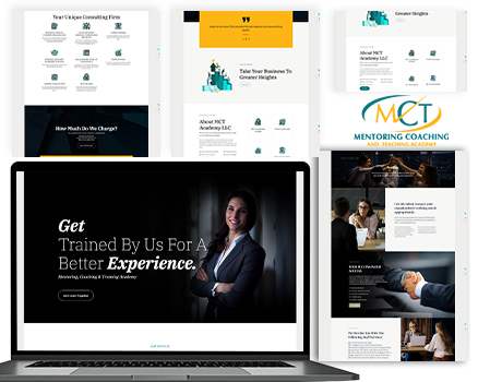 Premium-Quality Coaching & Training Academy Website Layout