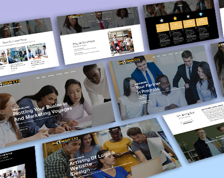 Fully Responsive Business Consultant Website Layout