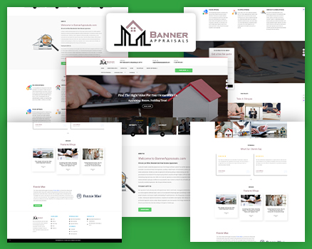 Stunning Property Appraisal Services Website Layout