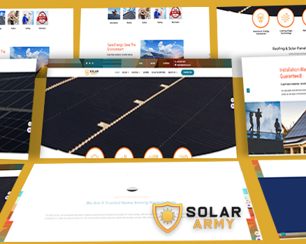 Solar Panel Sales and Installations Provider Website Theme