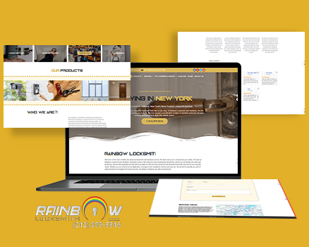 Stunning Website Template for Locksmith Business