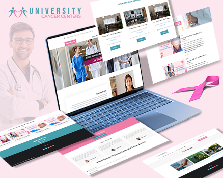 Cancer Medical Treatment Services Website Template