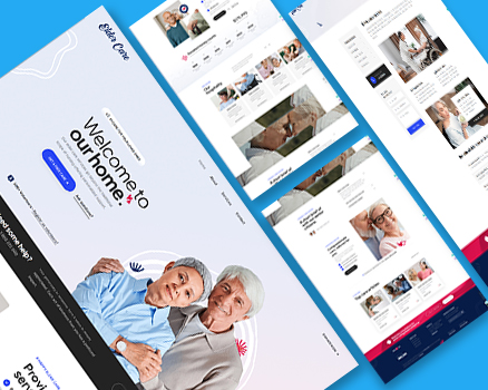 High-Quality Website Template for Elder Care Services