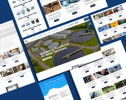 Fully Responsive Website Design for Water Solution Services