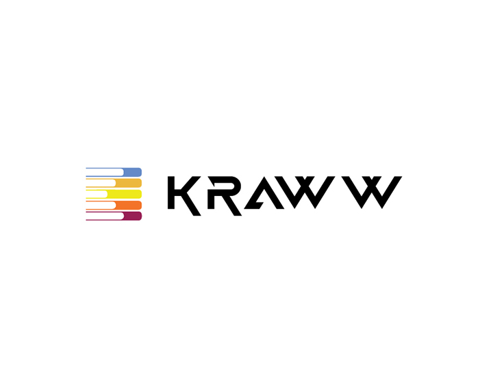 KRAWW | Logo Design for Online Books Store