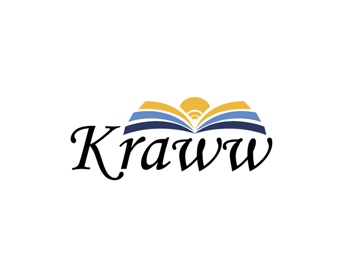 KRAWW - Logo Design for Publishing House and Bookstore