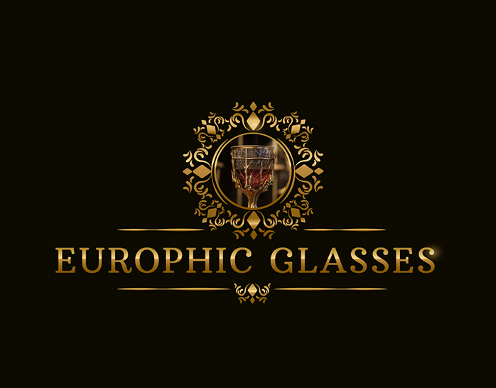 EUROPHIC GLASSES | Logo for Wine Glasses Business