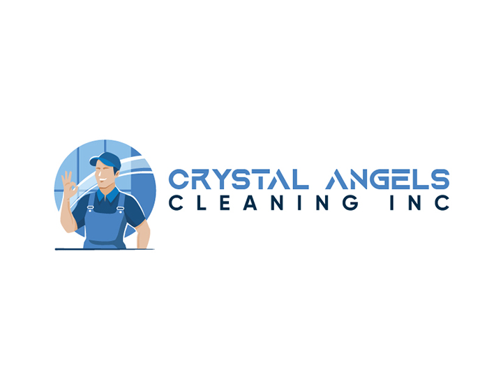 CRYSTAL ANGELS CLEANING | Logo for Residential Cleaning Services