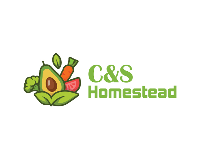 C&S HOMESTEAD | Logo for Farmhouse & Cropland Businesses