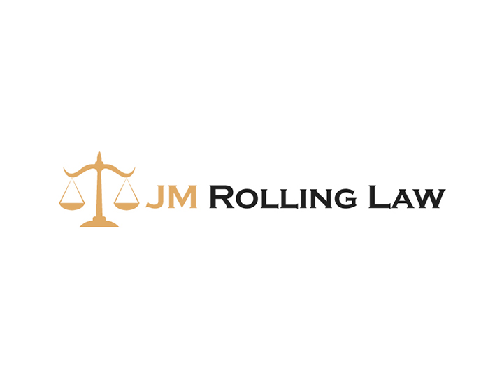 JM Rolling Law - Elegant Logo Design for Legal Law Firm