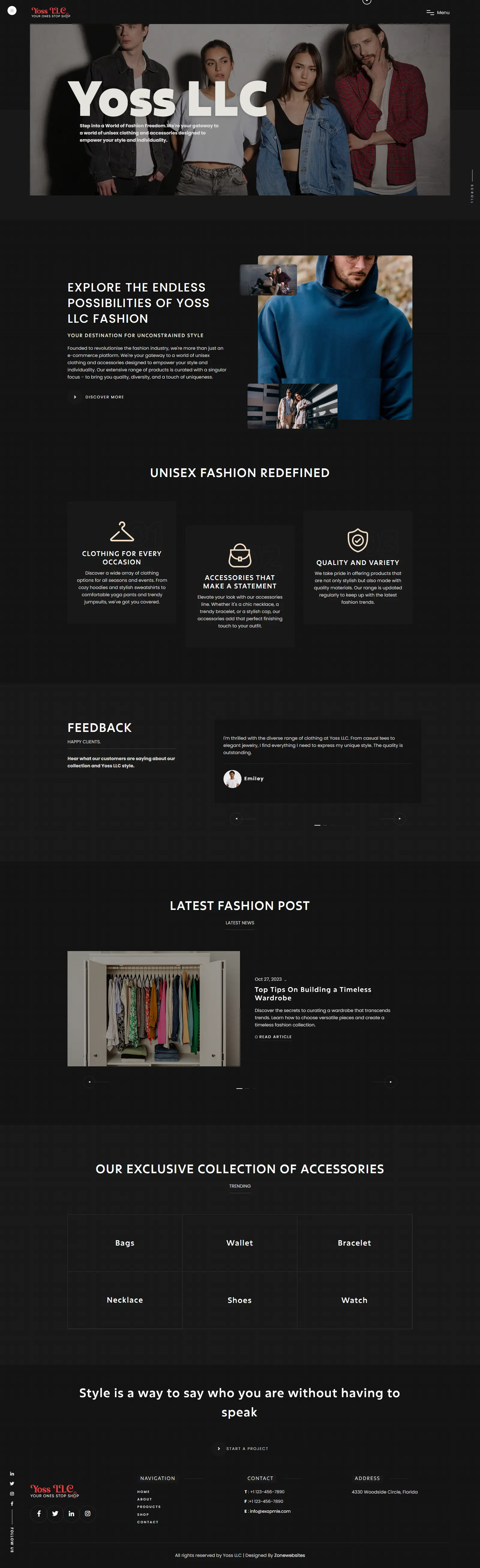 Launch Your Professional E-commerce Clothing Website Design