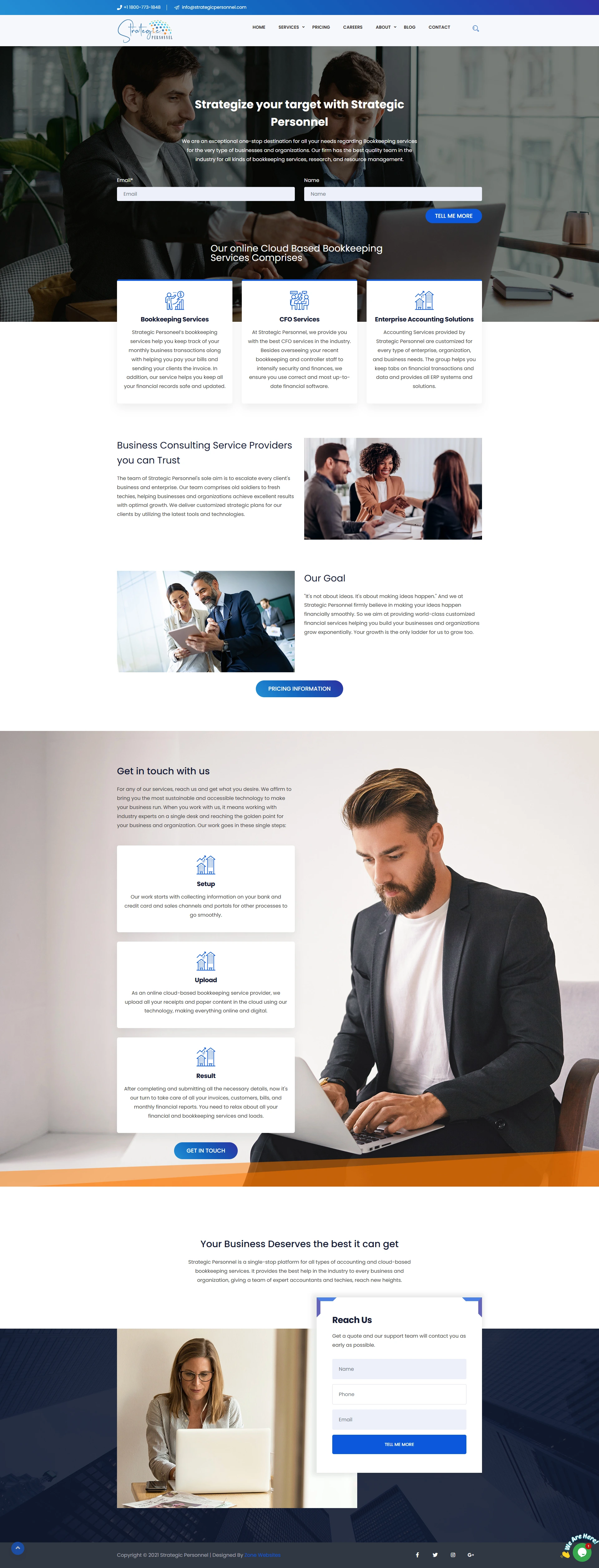 Best Website Design for Online Bookkeeping Service Agencies
