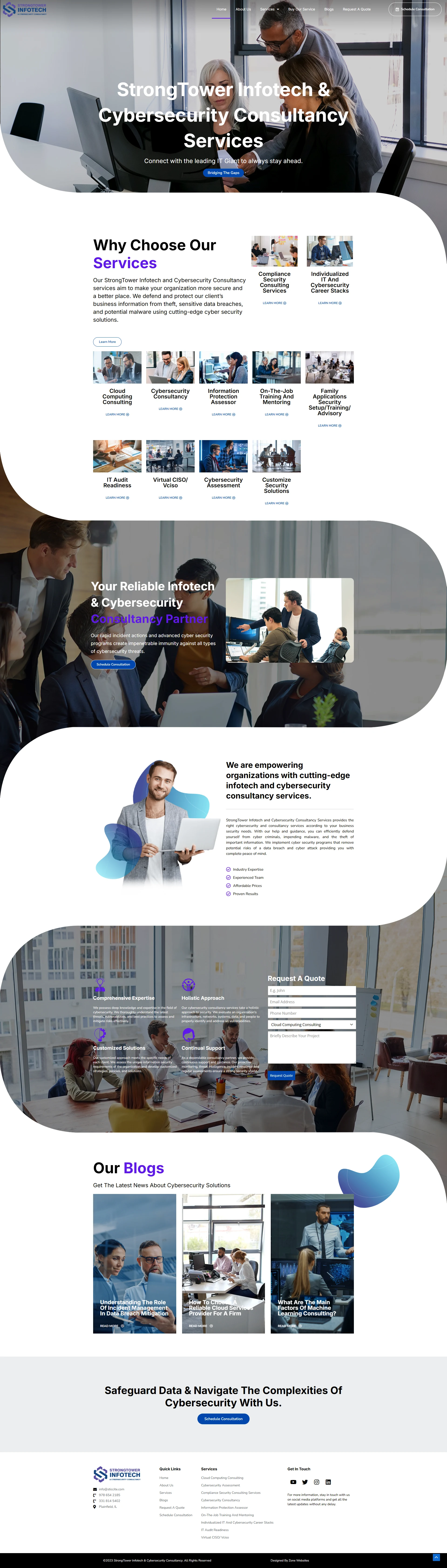 Exceptional Cybersecurity Consultancy Service Website Theme